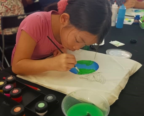 Earth Hour Canvas Bag Painting Competition