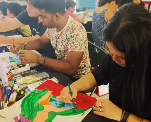 Earth Hour Canvas Bag Painting Competition