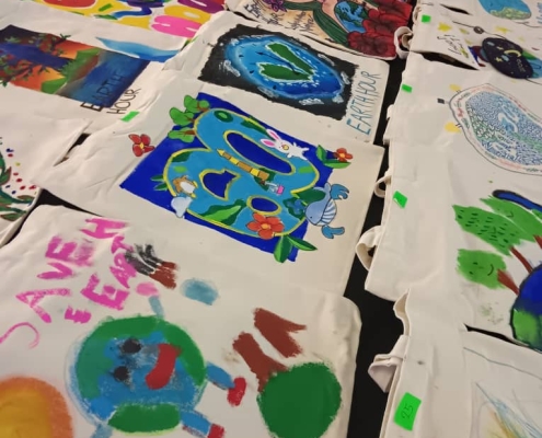 Earth Hour Canvas Bag Painting Competition