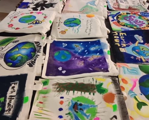 Earth Hour Canvas Bag Painting Competition